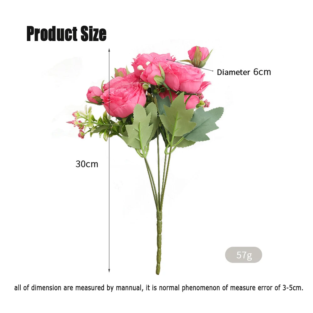 Plastic Artificial Flower Head Accessory  Plastic Flower Stem Arrangement  - Artificial Flowers - Aliexpress