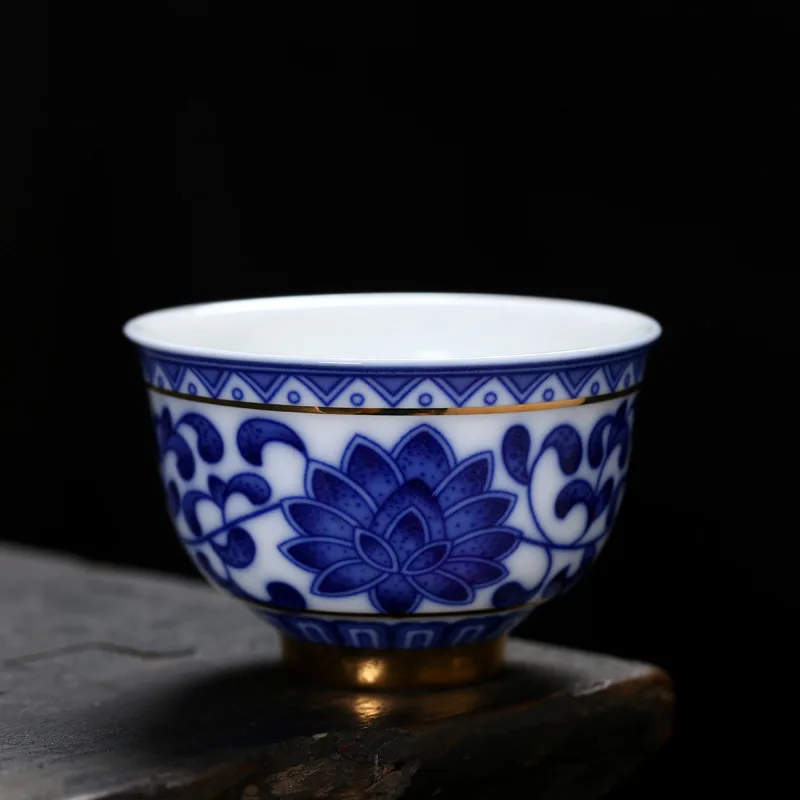 Chinese Porcelain Tea Cup For Kung Fu Oolong Tieguanyin Puer White Tea