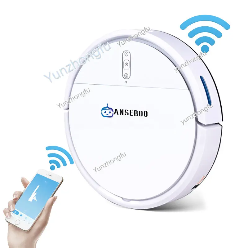 

2000Pa Strong Suction Automatic Intelligent Robot Vacuum Cleaner APP Remote Control Aspirador Robot