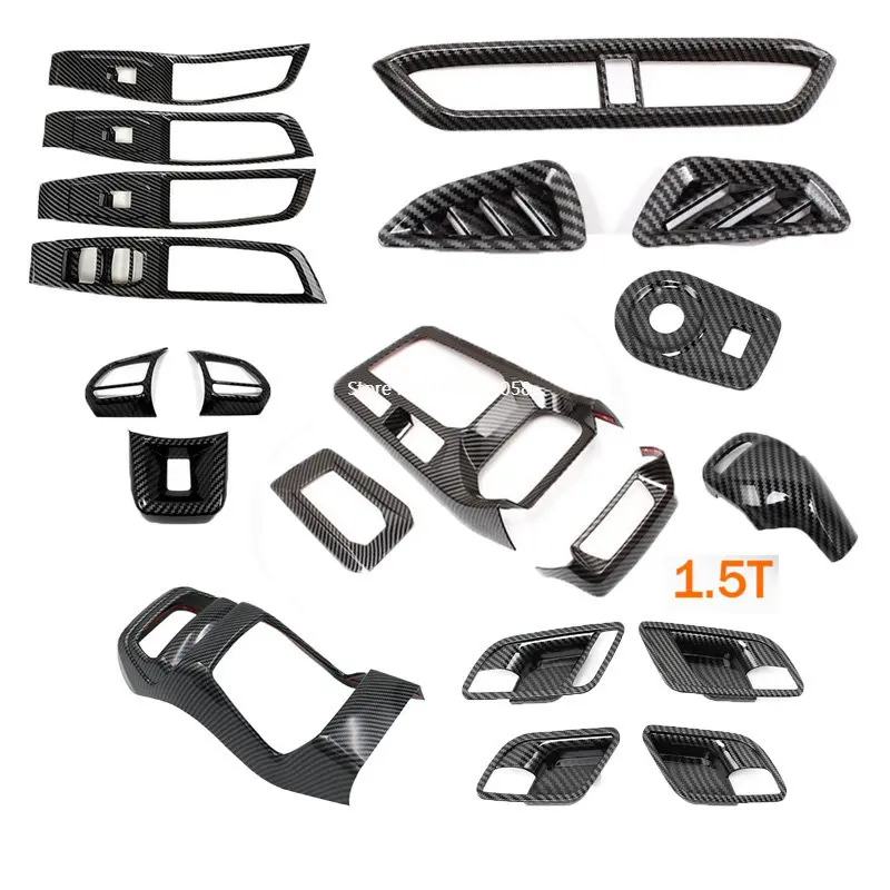 For-MG-GT-MG-5-2022-2023-Carbon-look-Trim-Interior-car-Accessories ...