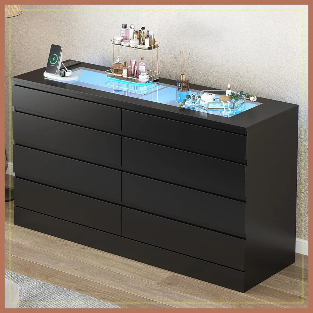 LED Storage Dresser 1