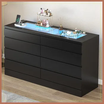 LED Storage Dresser 1