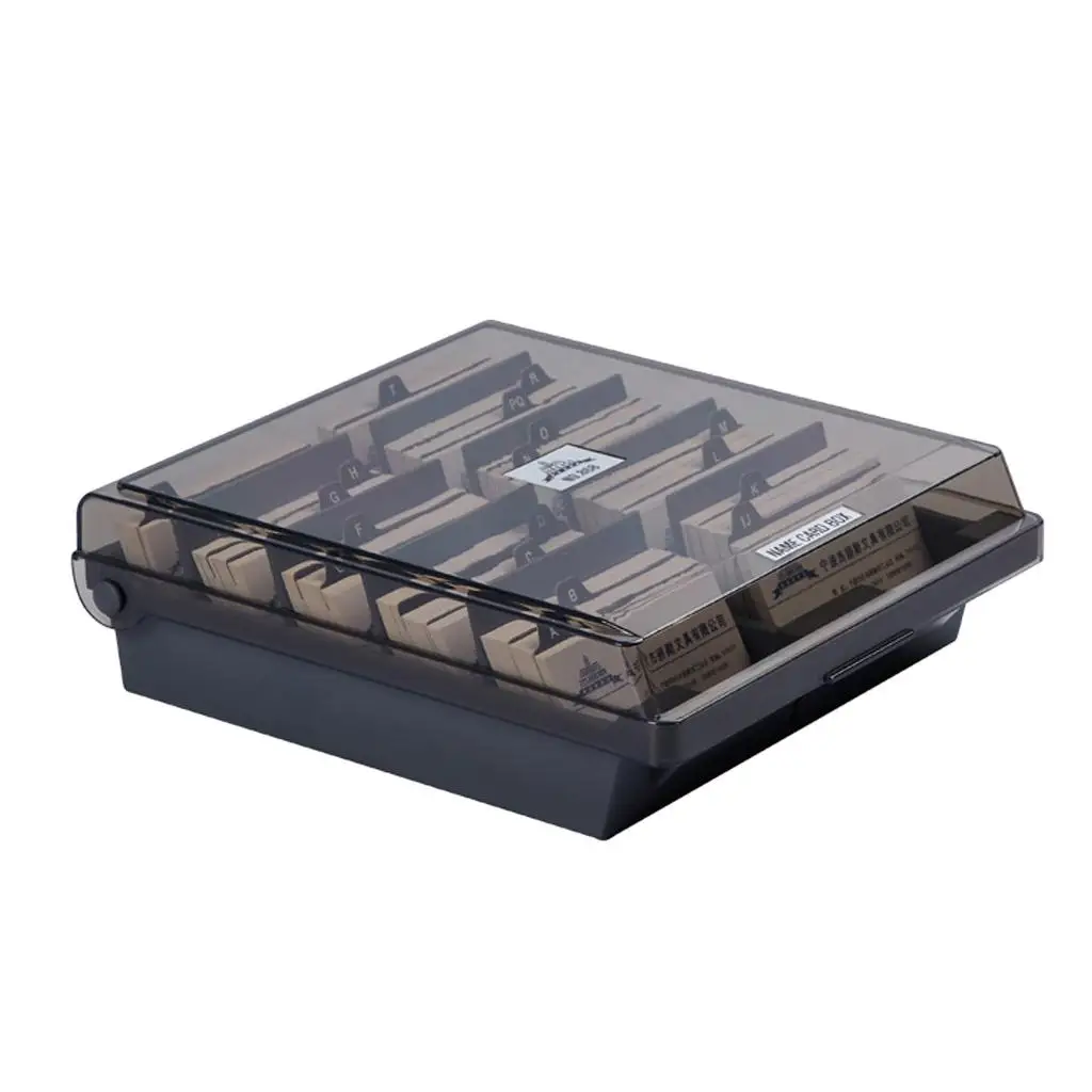 Business Card Organizer Business Case Holder Card Storage Box Organizer Office Holder Large Capacity 00 Cards
