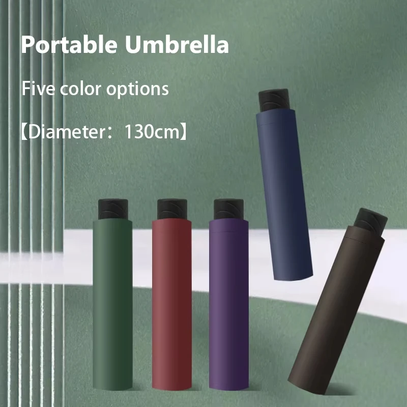 Windproof Umbrella 130cm/51.18in Men Rain Woman Windproof Large Folding Umbrella Outdoor