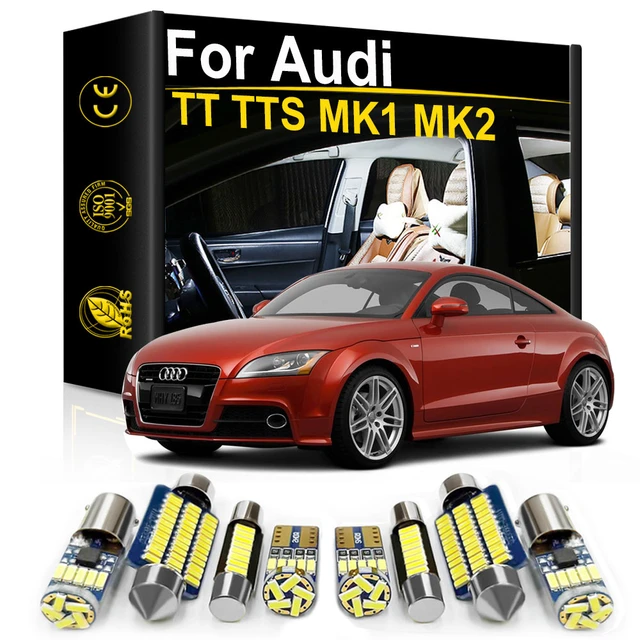 Para Audi TT MK1 8N 1998-2006 accesorios de coche 6000K blanco SMD algodón  luz LED