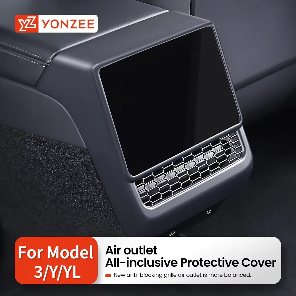 YZ Juniper Rear Center Console Air Vent Cover Dust Shield - Styling Interior Accessory