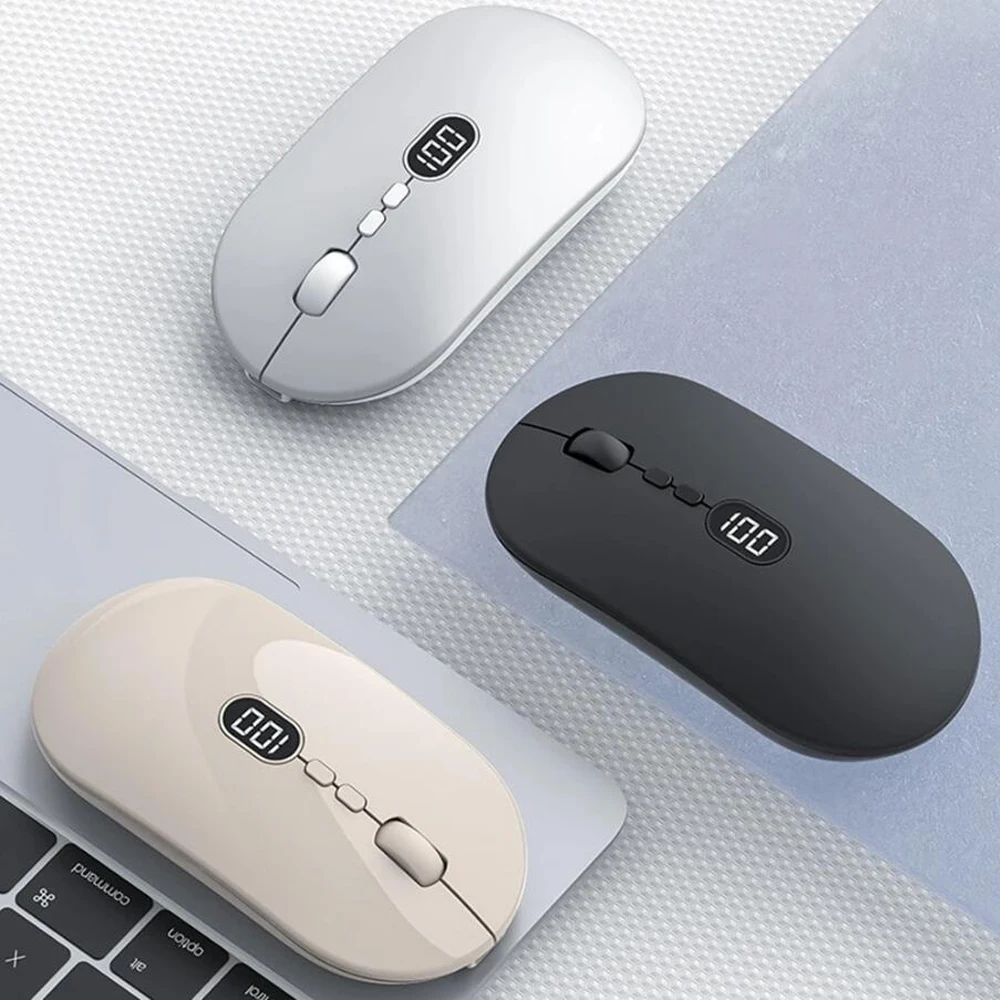 

7 Key 2400DPI USB Gaming Mouse 2.4Ghz Portable Wireless Bluetooth-compatible Mouse for Laptop Platform for Macbook