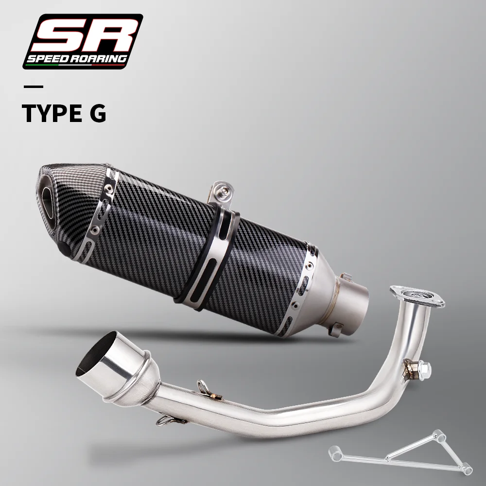 Universal Motorcycle Exhaust Muffler Silencer Gp Dirt Bike Scooter