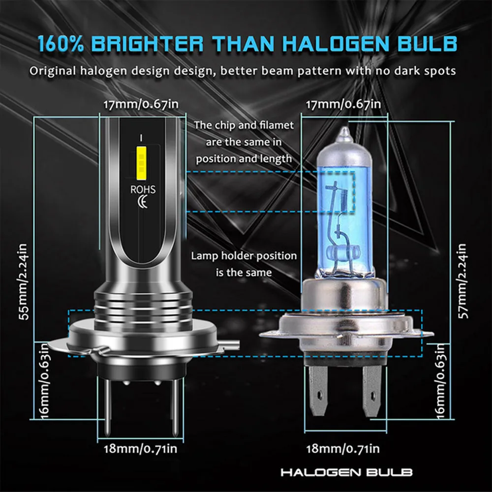 

2 шт., Ксеноновые лампы для фар ближнего и дальнего света, 6000 К, 12-24 В