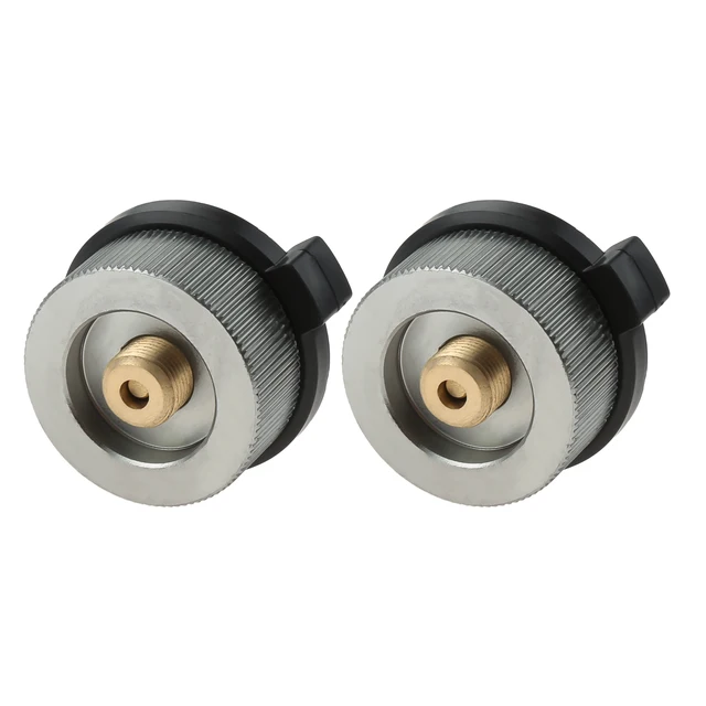 2Db Gázkonverziós Adapterek Od C -Ként Cb Can Ötvözet Újratöltése A Kazetta Hengerek Kályhájából Kempingtartályba Kültéri Bbq Főzés - Image 3