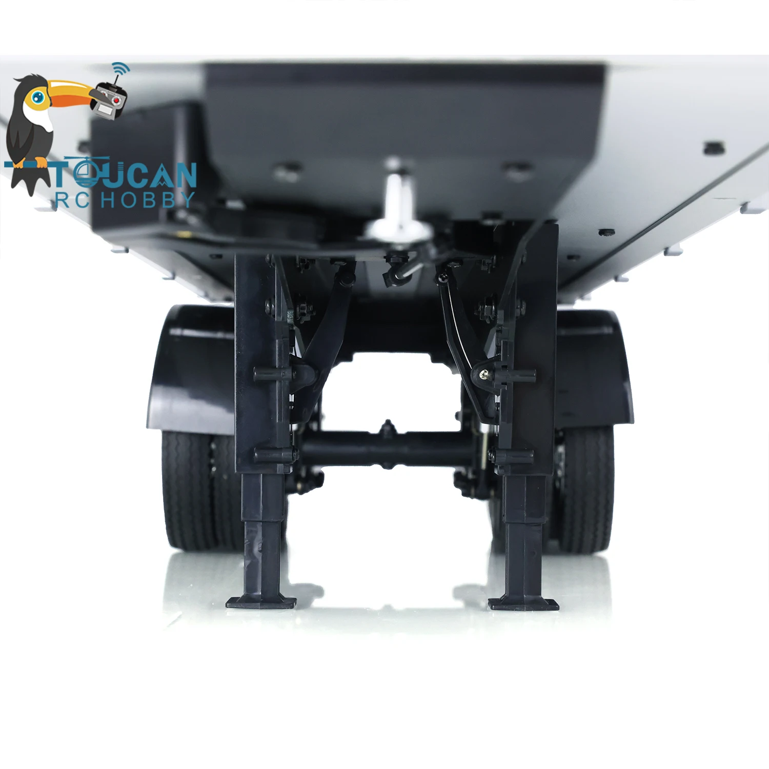 Toucan RC 1/14 RC Tractor 2Axle Flatbed Semi Trailer Truck For Diy Tamiyaya Model Th01024-Smt2 6
