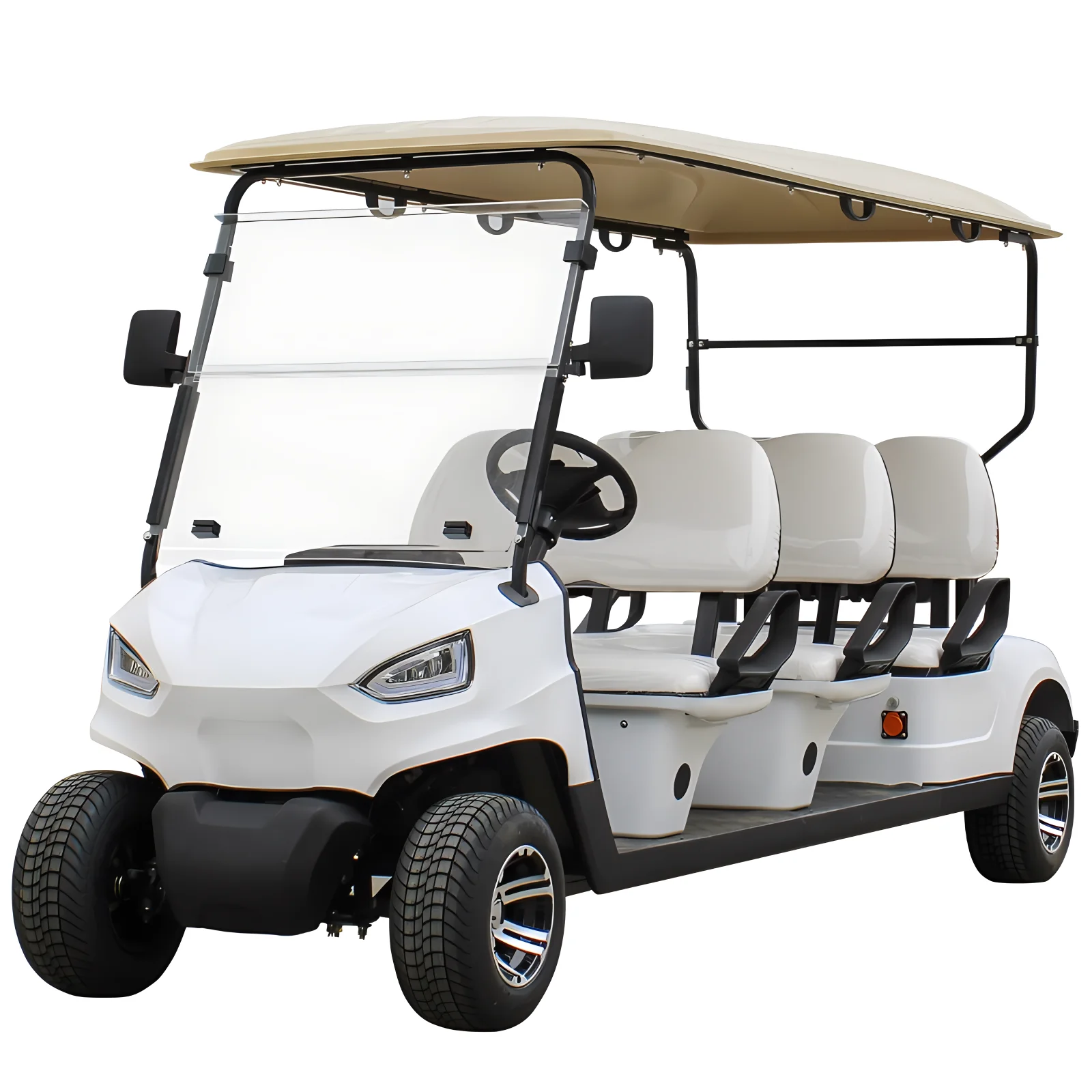 High performance newly designed beach club car EEC certified sightseeing Buggy 8-seater 4-seater electric golf cart