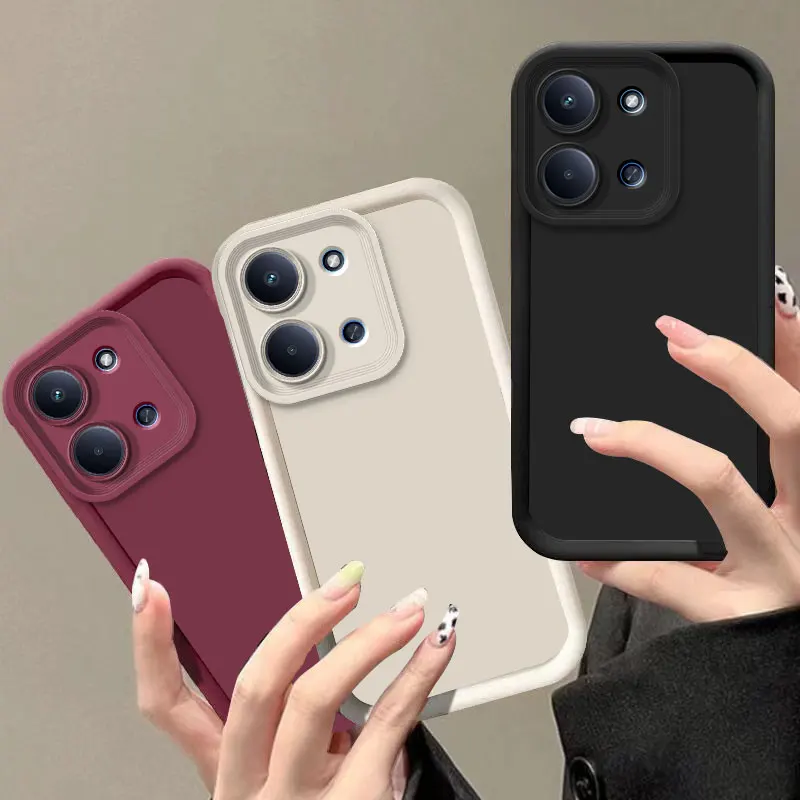Für Redmi 15C 4G Fall Weiche Silikon Stoßstange Schützen Abdeckung Für Xiaomi Redmi 15C 4G 5G redmi15c Candy Stoßfest Telefon Fall