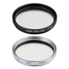 Light Lens Lab UV E39 39mm Black Sliver Chrome For Leica Camera 1