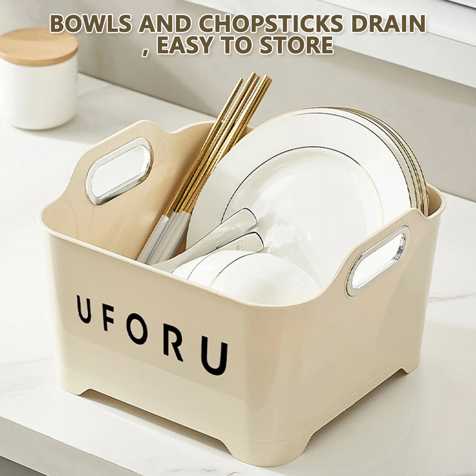Quick Drainage Large Vegetable Wash Basin with Draining Plug High Capacity Dishpan Basin for Veggie Fruit Dish