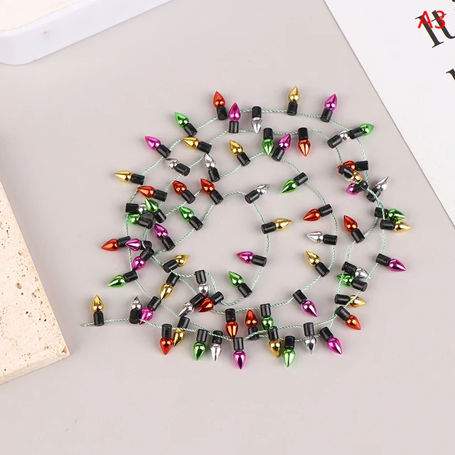 PRETYZOOM 24 Pieces Mini LED Lights Battery Operated Small