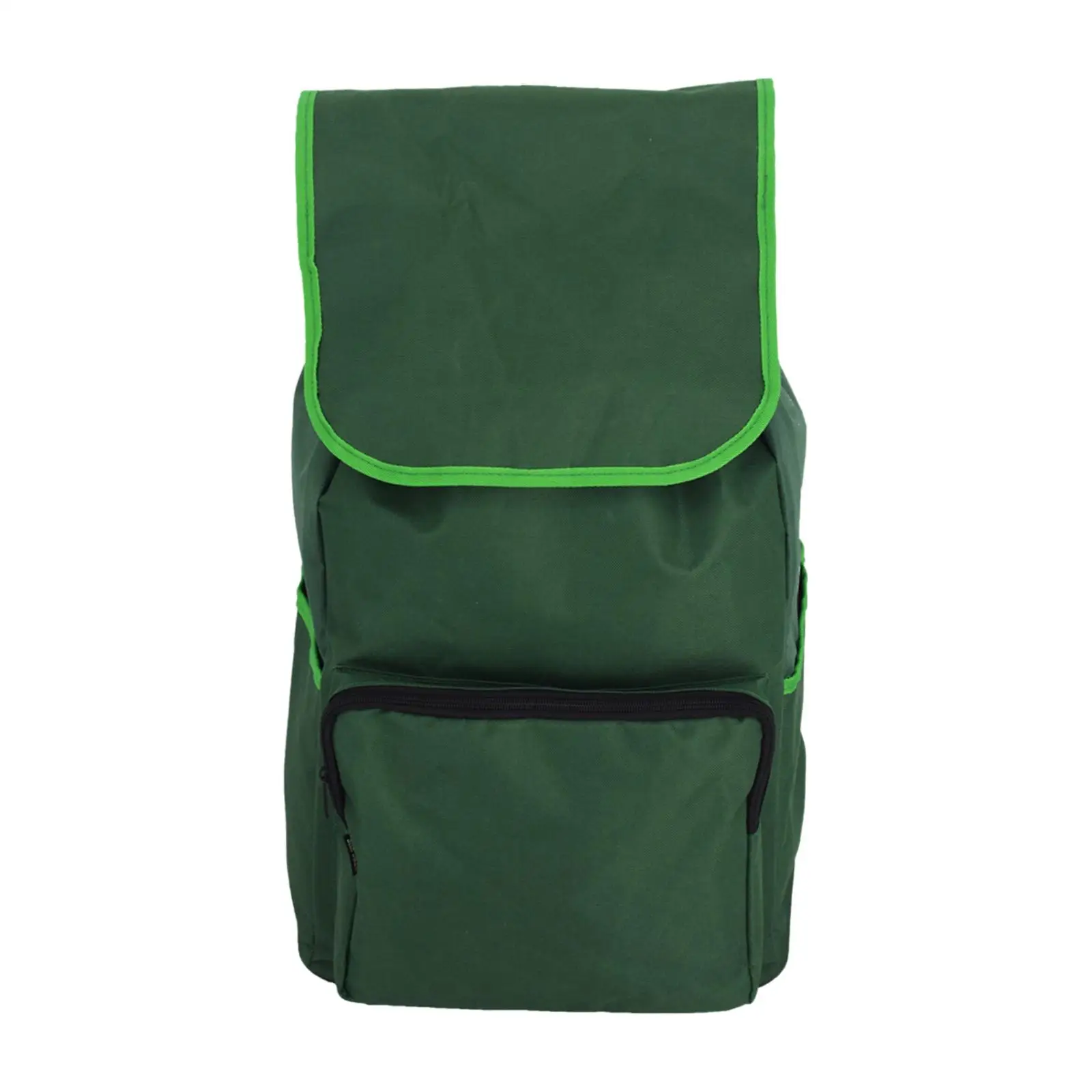 THEGA Borsa Sostitutiva Per Carrello Della Spesa 48L - Riutilizzabile, In Tessuto Oxford Impermeabile, Con Tasca Frontale, Pieghevole - 3