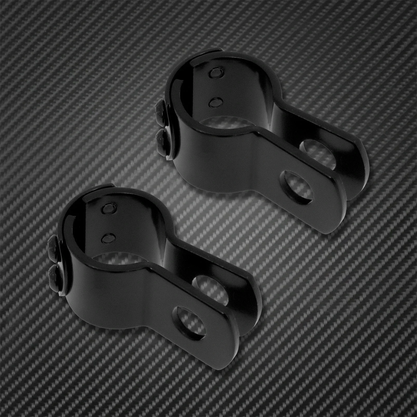 Motorcycle 32mm Engine Guard Foot Pegs Mount Clamps For Harley Sportster Softail Touring 1-1/4" Highway Footrest Mount Clamps