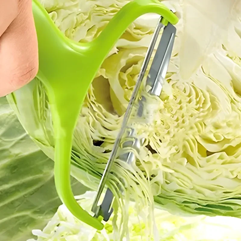 

Veggie Cabbage Peeler Wide Mouth Stainless Steel Cabbage Shredder Cutting Tools Gadget for Salad Fruit Slicer Peel Remoral