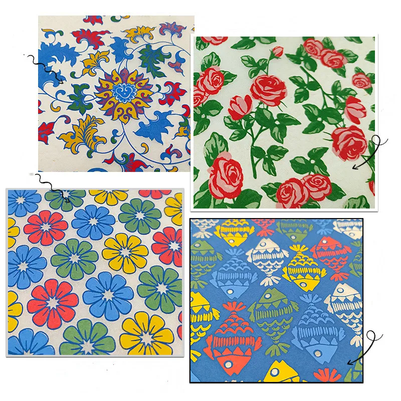 1PC Pottery Underglaze Decal DIY Ceramic Color Transfer Paper Jingdezhen High Temperature Resistant ceramic transfer paper