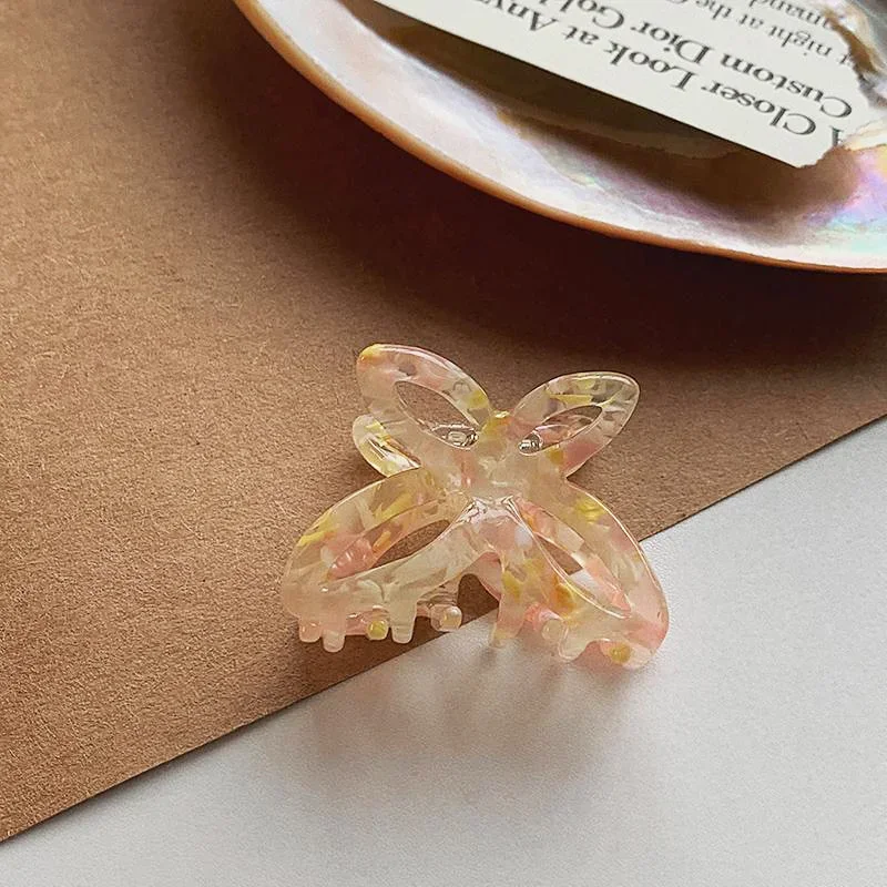 Hair Clips Half Tie Hair Clip Female Back of Head Clip Butterfly Grab Clips New Shark Shattered Hair Clips Advanced Sense 집게핀