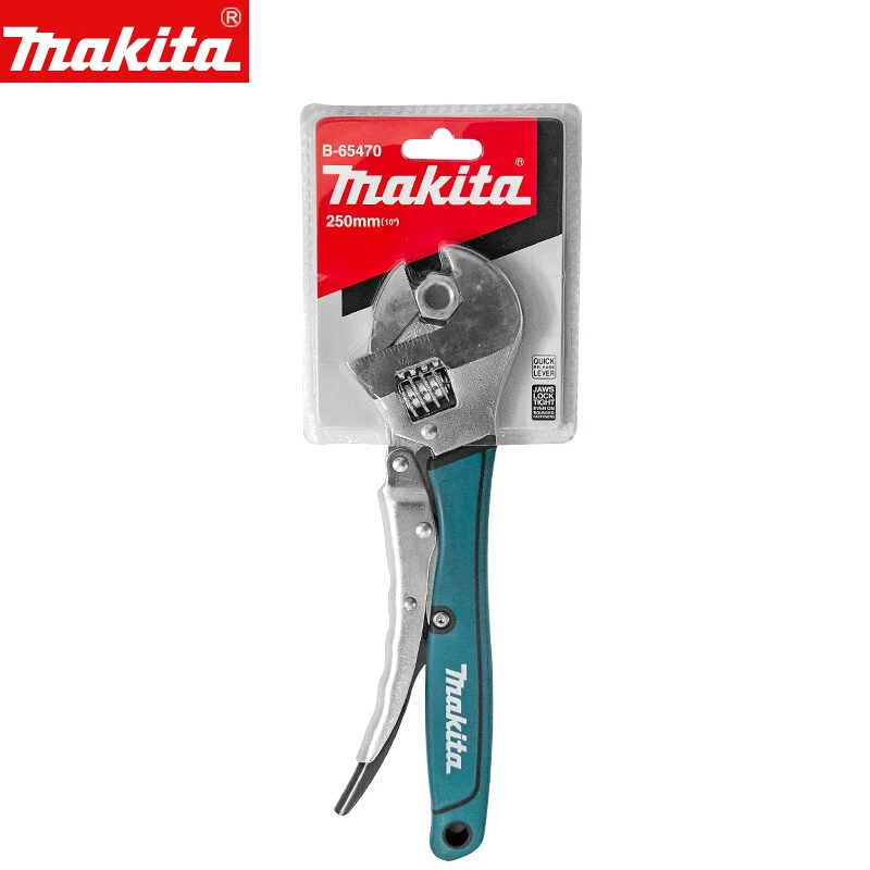 Makita B65470 Locking Adjustable Wrench 250mm Multi Function Universal