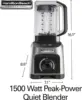 Beach Professional Quiet Shield Blender, 1500W, 32oz BPA Free Jar, 4 Programs & Variable Speed Dial for Puree, Ice Crush, Shakes 6