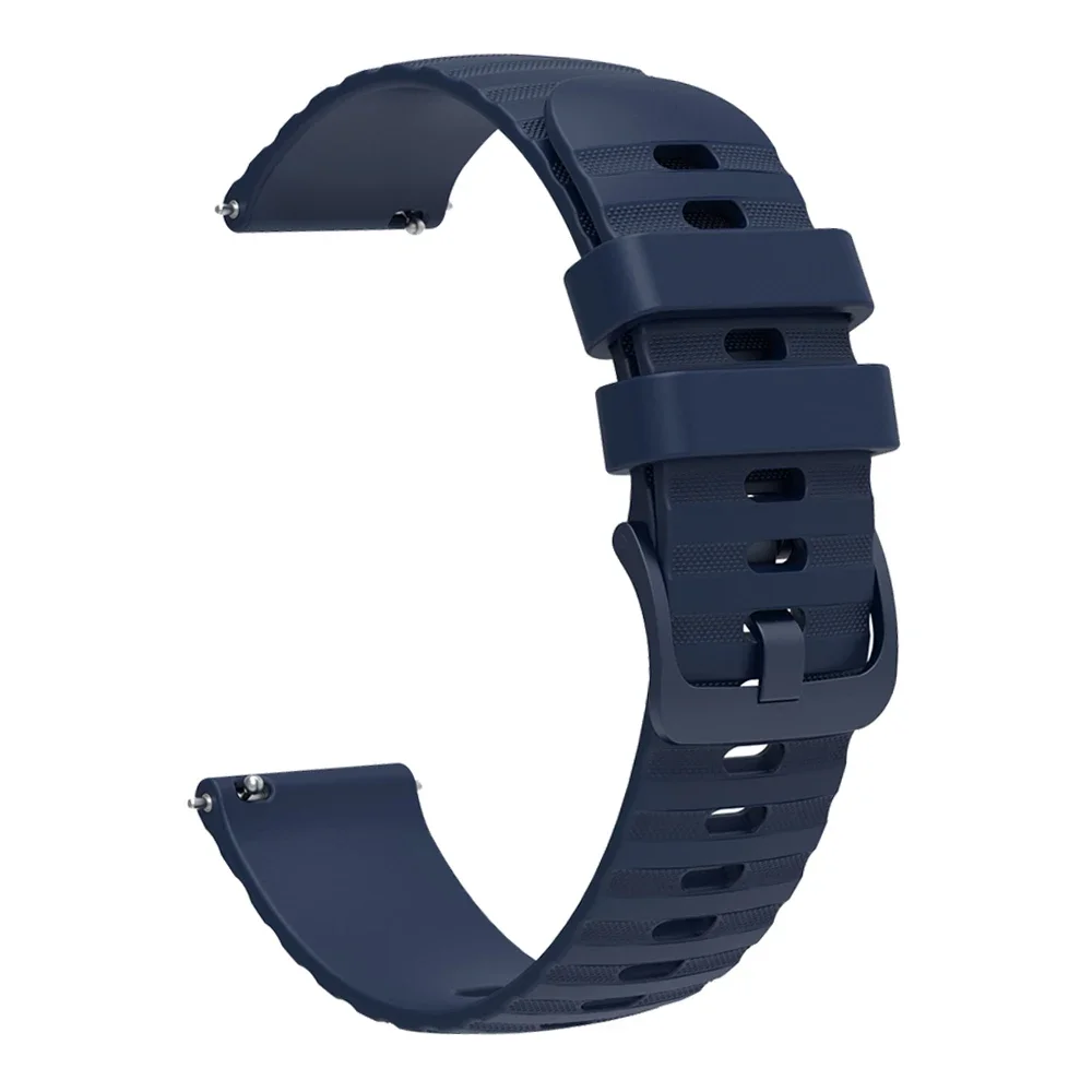 Universal Silicone Wave Bracelet – 22mm/20mm Watch Strap