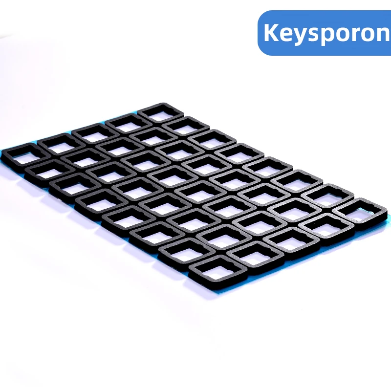 Teclado Mecânico Mute Sanduíche Algodão 120 Peças 3.5 mm Único Interruptor Espuma Silenciador Amortecedores de Som entre Placa de Posicionamento Pcb