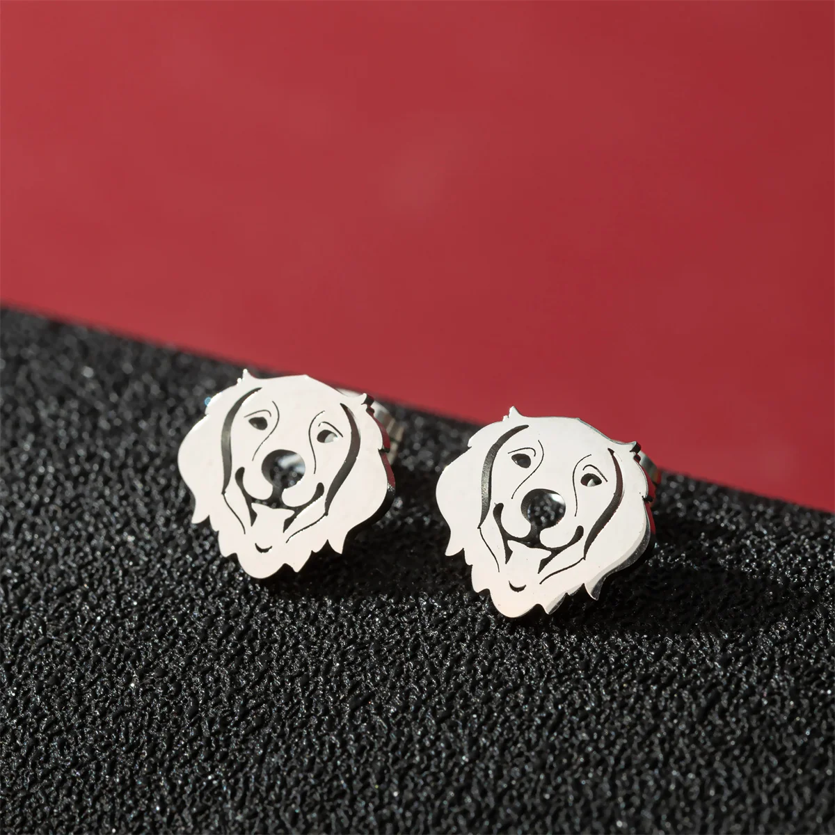 5 paare/los winzige süße Dackel Hund Ohrringe für Frauen Schmuck Edelstahl Corgi Hund Tier Ohr stecker Brincos – Detail 4