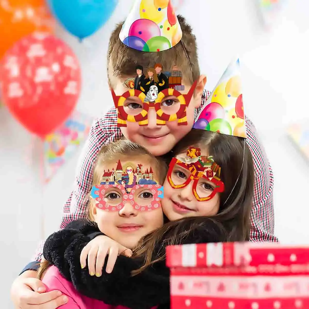New Hot Harris Mago Ragazzo Occhiali Divertenti Potter Party Photography Puntelli Compleanno Per Bambini Cartoon Frame Toys All'Ingrosso