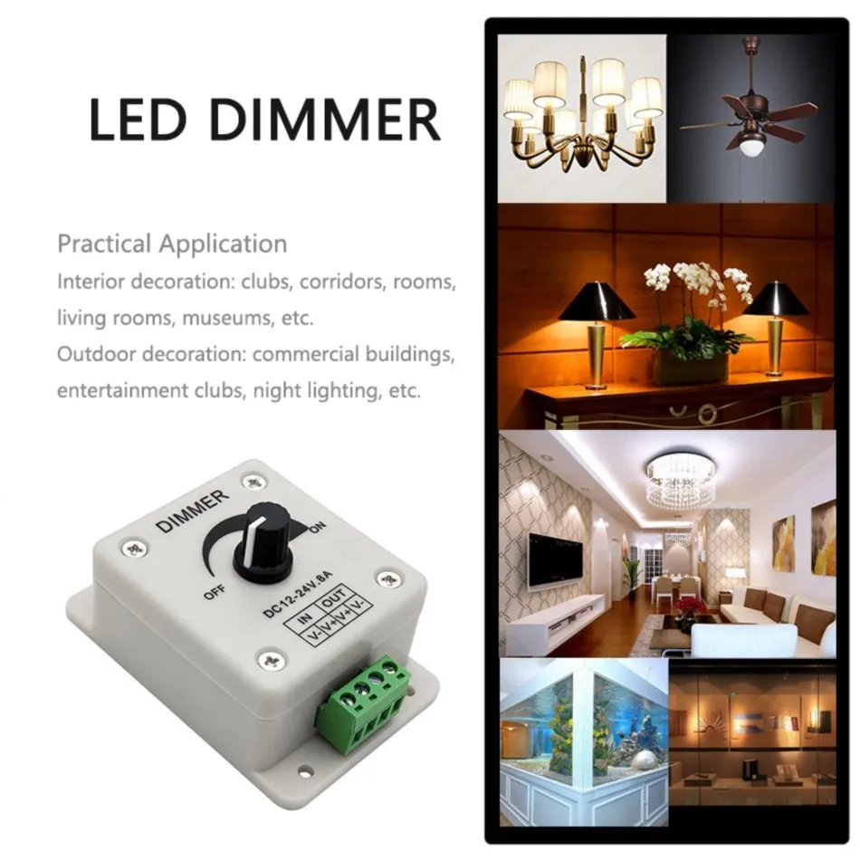 Mini LED Dimmer Knob