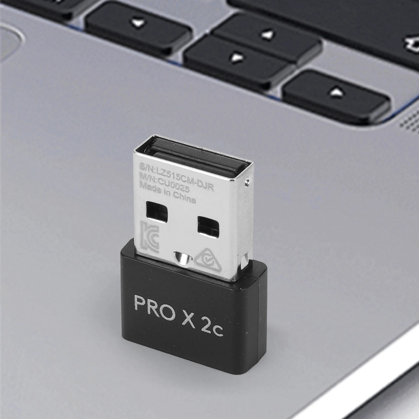 Pro X Superlight 2c 마우스용 USB 수신기 교체품 무선 동글 수신기 경량 8000Hz 지원
