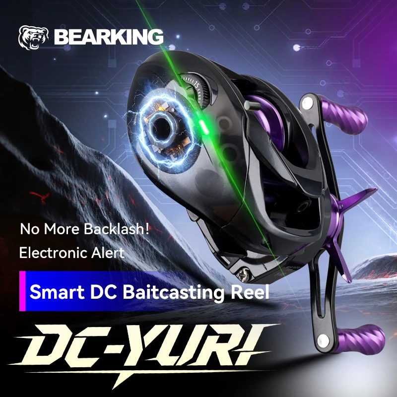 BEARKING YURI DC　右ハンドル DCブレーキ BEARKING YURI-DC electronic brake waterdrop wheel 158g micro