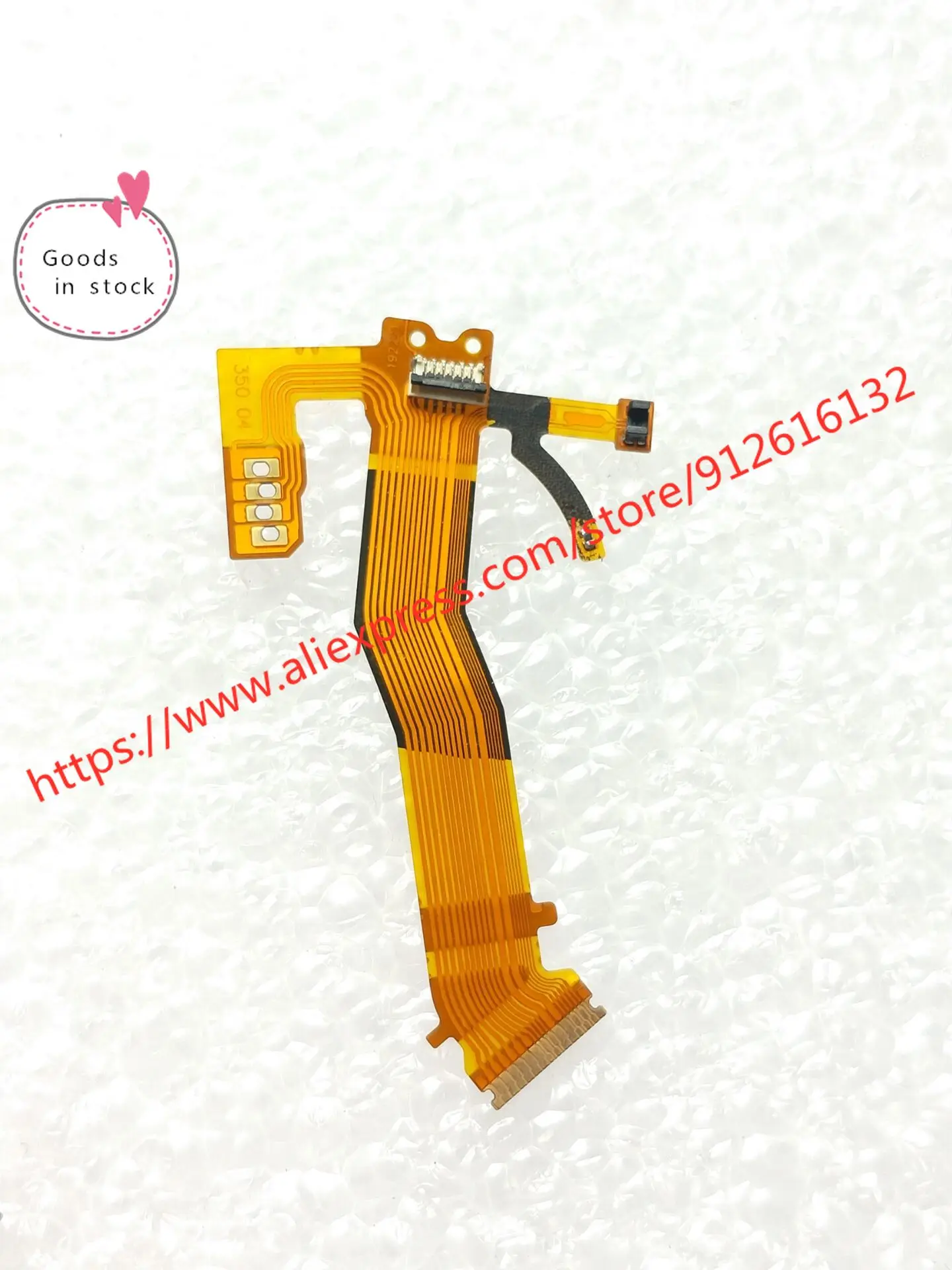 1Pcs NEW Lens Shutter Flex Cable For RICOH GR GR II GR2 III GR3 Digital Camera Repair Part (with socket and IC)