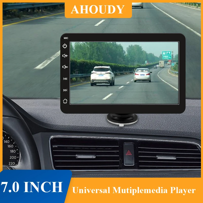 

7 inch Car Radio Universal Multimedia Video Player Wireless Carplay Android Auto Touch Screen DVR Dashcam For Hyundai KIA Toyota