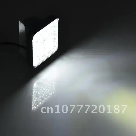 방수 LED 투광 조명 작업 조명, 48W LED 스포트라이트 안개등, IP68 트럭 바다 낚시 개조 조명