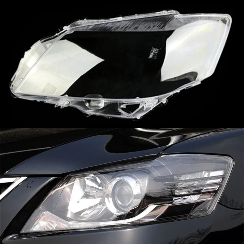 For Toyota Camry Car Front Side Transparent Headlight Clear Lens Cover Auto Head Light Caps Lamp