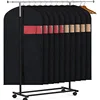 Dustproof Clothing Covers Waterproof Clothes Dust Cover Coat Suit Dress Protector Hanging Garment Bags Closet Organizer 2