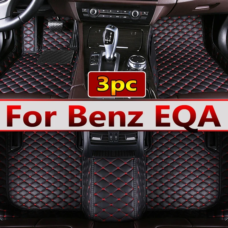 

Автомобильные коврики для Mercedes Benz EQA 2022, индивидуальные автомобильные накладки на ногу, аксессуары для интерьера