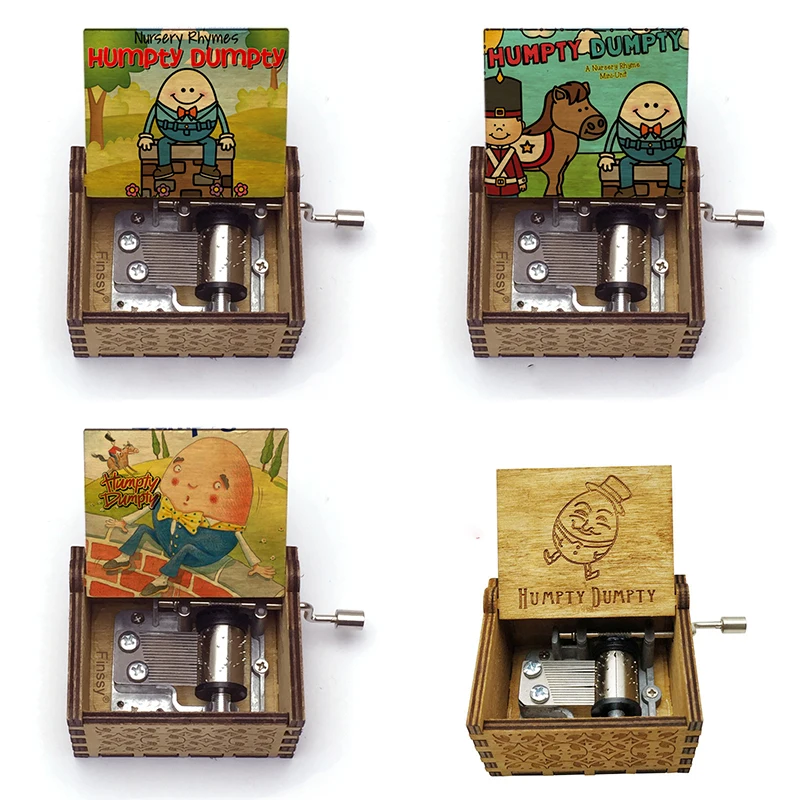 Kids Present Hand Humpty Dumpty Music Musical Box Parent-Child Family Party Game Educational Toys for Boys Girl New Year Gift