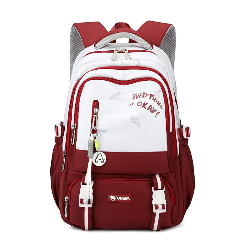 New Middle and high school students School Bags For Boys Girls Large Schoolbag Primary School Backpack Kids Book Bag Waterproof - 3