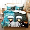 3D Printed Gintama Bedding Set Anime Gintoki Sakata Duvet Cover Double Twin Full Queen King Adult Kids Bedclothes Quilt Cover 6