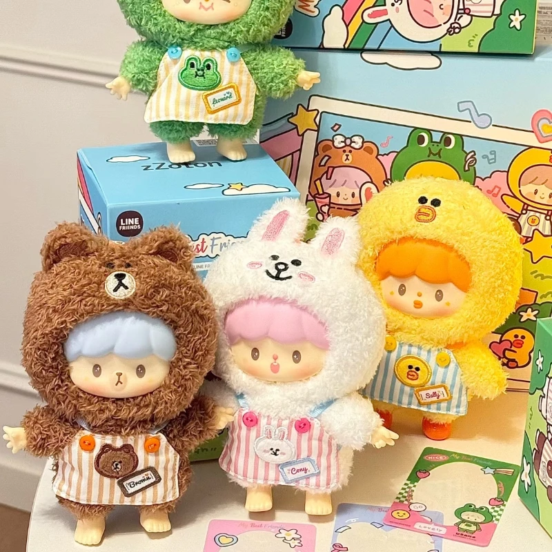New Genuine Zzoton Line Friends My Best Friends Series Blind Box
