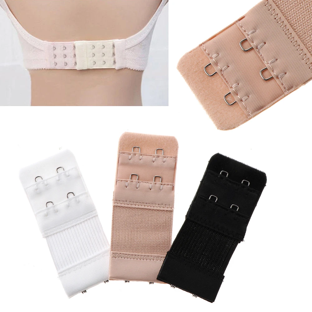 

1pc Bra Extension Strap Hook Bra Extender Women Elastic Bra Extension Strap Hook Clip Expander Adjustable Belt Buckle Intimates