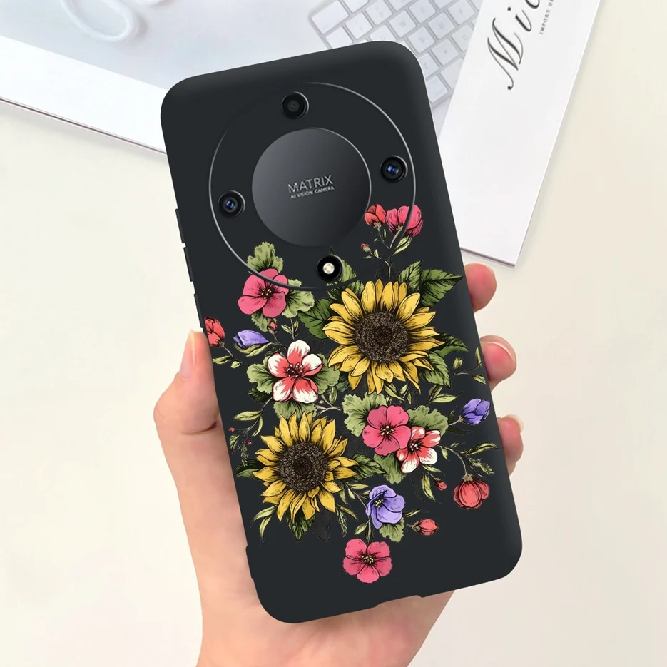 Stylish Painted Soft Silicone Phone Case with Bumper