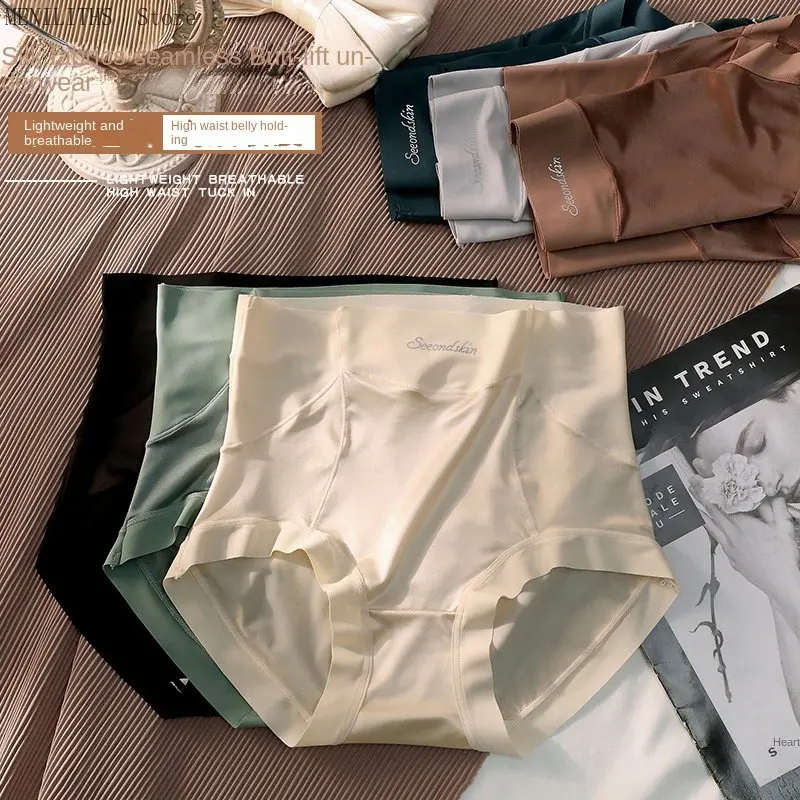 

Трусики женские кружевные бесшовные с завышенной талией, m-xl