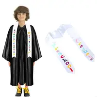 LXAD Graduation Stole Stole Unisex Kid Students Scarf Anti-fading 1