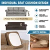 Stretch Sofa Cover Cushion Couch Armchair Covers Thick &Washable Soft Velvet Slipcover Furniture Protector for Dogs,Pets&Kids 3