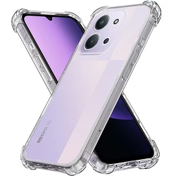 Ultra Thin Transparent Soft Phone Case - Clear and Sleek Design for Redmi 15C 4G （173mm） (Clear Case)